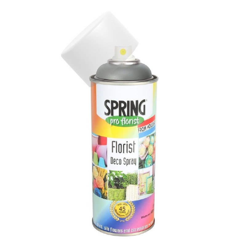 Florist Spray Paint Charcol 400ml