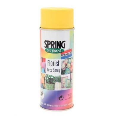 Florist Spray Paint Chrome Yellow 400ml