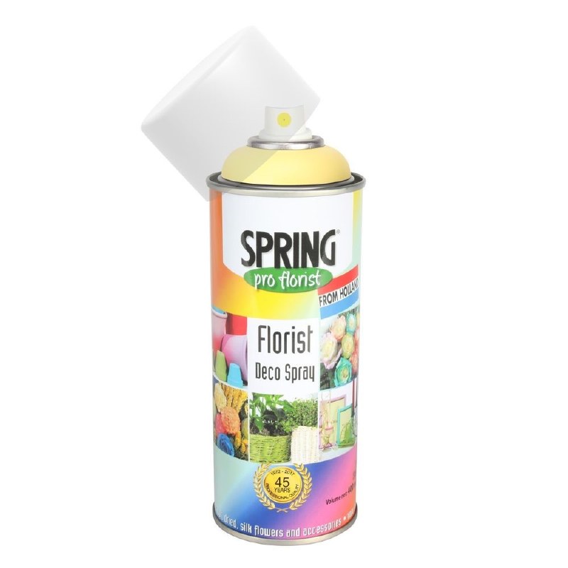 Picture of Florist Spray Paint Light Yellow 400ml
