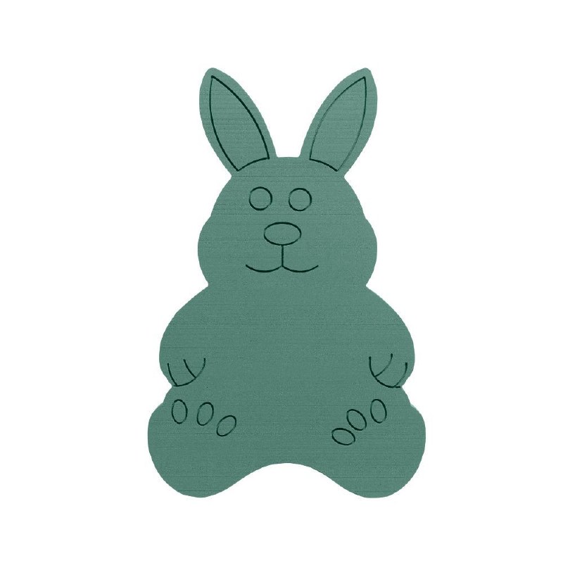 Floral Foam Rabbit 28cm x 44cm