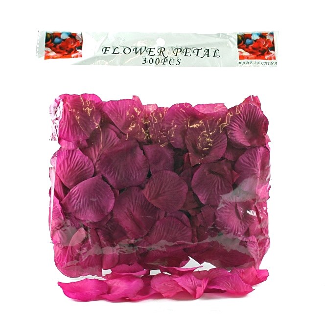 Picture of 300 x Dark cyrise wedding rose petals