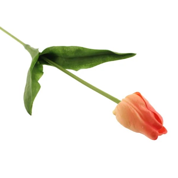 Picture of Real Touch Faux Tulip Stem 60cm Peach