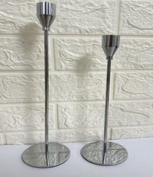 Silver Candle Holder 22.5cm x 1