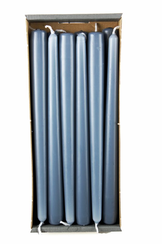 Picture of Taper Candle 250/23mm Saphir Blue x 12