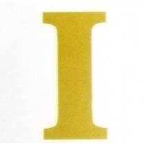 Picture of Florist Gold Letter I Vinyl