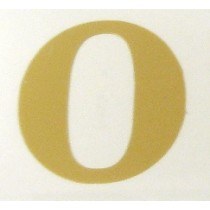 Picture of Florist Gold letter O Vinyl