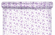 Cello Roses Purple 80cm x 100m Cello Roses Purple 80cm x 100m