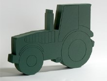 Tractor florist foam shape