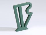 Harp florist foam pre cut tribute shape Harp florist foam pre cut tribute shape