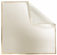 Cello Sheets 70cm x 70cm Beige/ Gold 100pcs