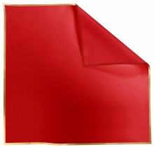 Cello Sheets 70cm x 70cm Red/Gold 100pcs
