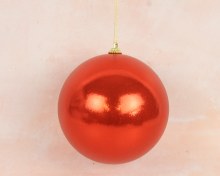 Bauble Large Red 120mm