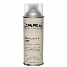 Ivory Oasis florist spray paint, 400ml