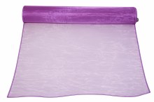 Pale lilac organza fabirc 0.4m x 10m