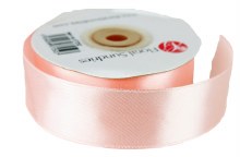 Satin Ribbon 25mm x 25 Yards Pink