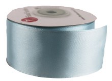 Satin Ribbon 38mm x 25 Yards Baby Blue