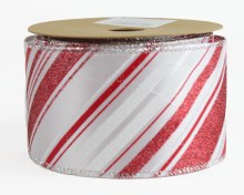 Wired Edge Candy Ribbon 6.5cm x 10 Yards