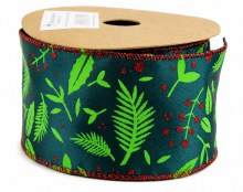 Ribbon Wired Edge 6.3cm x 10 Yards