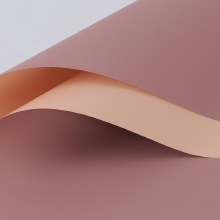 Cello Sheets Two Tone 57cm x 70cm Mocha/ Cream