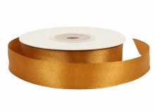Satin Ribbon 15mm x 25yards Bronze