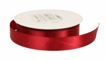Satin Ribbon 15mm x 25 Yards Burgundy