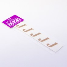 Oasis gold flroist letters J