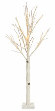Pre Lit Paper Twig Tree Birch 120cm