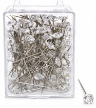 Diamante pins medium x 100