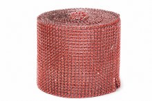 Diamond mesh red