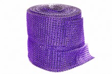 Diamond mesh blue/purple