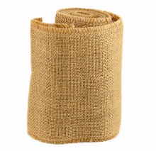 Hessian Burlap Ribbon 15cm x 5m Natural