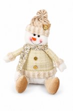SANTA/SNOWMAN 45CM