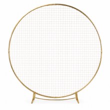 Additional picture of Metal Mesh Gold Hoop 2m