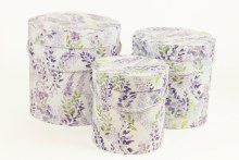 Hat Box Lavender Set x 3