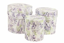 Hat Box Lavender Set x 3