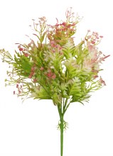 Additional picture of Artificial Wild Flower Bunch Pink 39cm