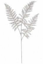 Glitter Ferm Stem Silver 80cm