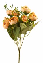 Artificial Flower Bunch x10 Champagne Artificial Flower Bunch x10 Champagne