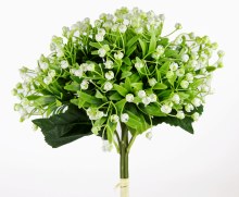 Faux Babys Breath Bunch White 36cm Faux Babys Breath Bunch White 36cm