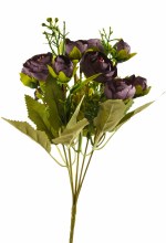 Artificial Flower Ranunculus Bunch x 10 Purple Artificial Flower Ranunculus Bunch x 10 Purple