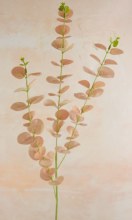 Artificial Eucalyptus Stem Blush Pink 90cm Artificial Eucalyptus Stem Blush Pink 90cm