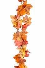Artificial Maple Leaf Garland 170cm