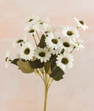 Artificial Daisy Bunch Ivory-30cm x 18 heads Artificial Daisy Bunch Ivory-30cm x 18 heads