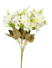 Artificial Alstromeria Bunch 36cm Ivory