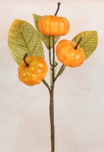 Artificial Pumpkin Pick 25cm