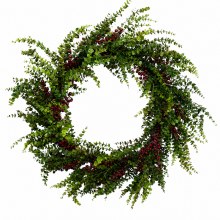 Extra Large Berry/ Eucalyptus Mix Wreath 32"