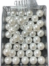 Ivory Pearls 14mm x 35pcs