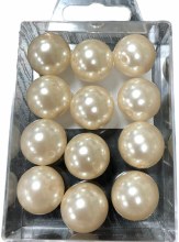Ivory Pearls 20mm x 12pcs