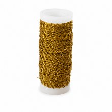 Florist Bullion Wire Gold