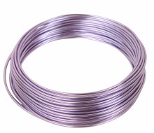 Floirst Aluminium Wire Lilac 2mm x 100g | Decorative Floristry Wire